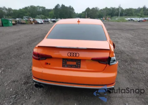 2018 Audi S4 Premium Plus из США, поврежденный, VIN WAUB4AF49JA001864